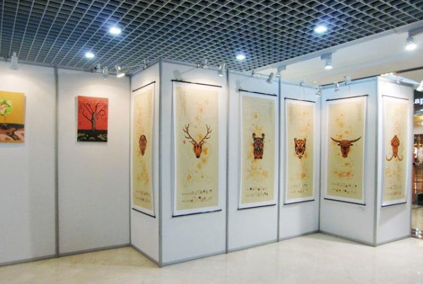 昆明畫展搭建