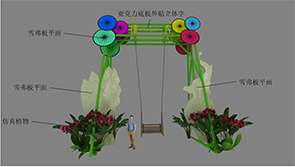 西雙版納萬達(dá)樂園美陳